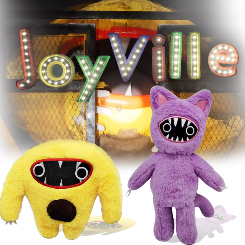 لعبة Joyville Plush Toy Happy Valley Tooth Demon Studed Plush Doll Toy