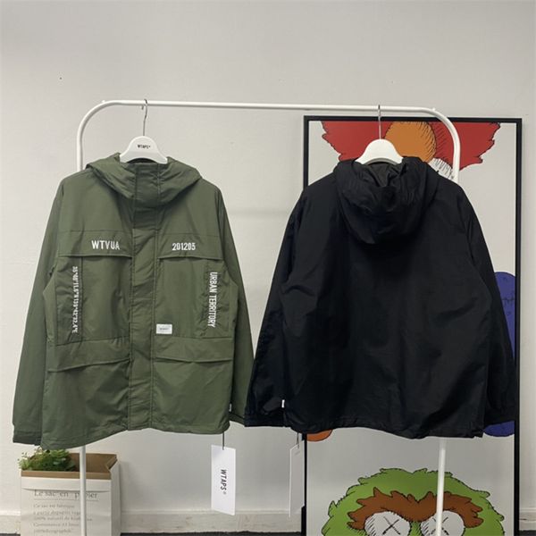 JP marque de mode WTAPS SHERPA/NYLON coupe-vent hommes veste Techwear Cargo vêtements manteau Streetwear hiver automne vestes FC97