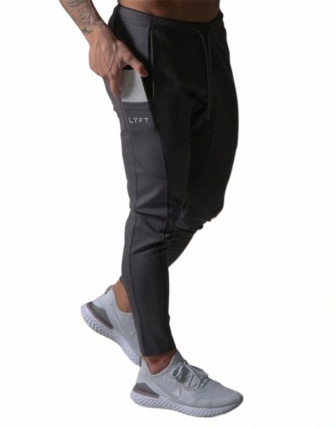 Jpuk Nouveaux Hommes Homme Streetwear Jogger Fitn Pantalons de musculation Pantales Hombre Pantalons de survêtement Pantalons Hommes H1Xe #