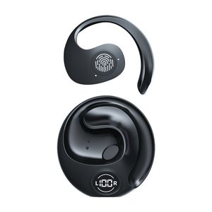 JR07 sans fil oreille-crochet écouteurs réduction du bruit Bluetooth TWS écouteurs casque de jeu LED affichage haute qualité nouveaux écouteurs