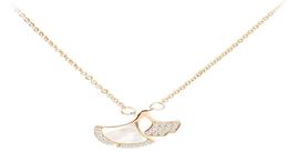 JrSr 100925 argent Sterling fritillaire feuille de Ginkgo pendentif collier 2021 femme bijoux à bricoler soi-même saint valentin cadeau chaînes 7834601