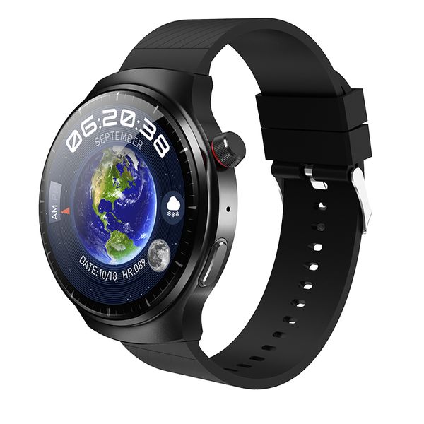 JS Watch 4 Amoled Smartwatch 1,52 pouces HD écran tactile longue durée de vie de la batterie Chat GPT charge sans fil NFC paiement montre de luxe