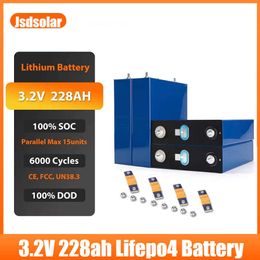 JSDSOLAR GRADE A 3.2V CATL LIFEPO4 230AH 12V Oplaadbare batterijpakket Lithium Iron Fosfaat Prismatic Solar EU US Tax Free