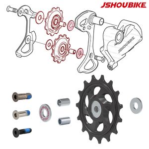 Jshoubike bicycle de poulie roulement roue 11t 12T 13T14T15T16T17T Road Bike Guide Wheel For Shimano Sram Mtb Jockey arrière Derilleur