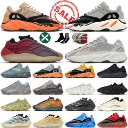 Yezzy Yeezies Kanyes West Boost 700 v2 zapatillas de deporte para hombre zapatillas de deporte para mujer Hi-Res Red Blue Cream v3 Azael Alvah Vanta zapatillas deportivas