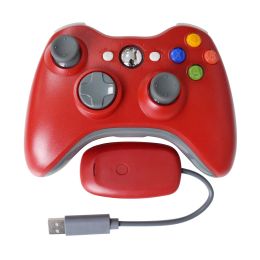 JT verzending voor Microsoft Xbox 360 2.4G Wireless Game Controller Gamepad Golden Camouflage Joystick Double Shock Controller met retailbox