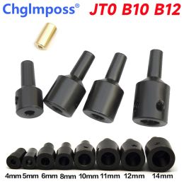 JT0 B10 B12 Drill Chuck Connect Adapter Toding Arbre Sleeve 3,17 mm / 4 mm / 5 mm / 6 mm / 8 mm / 10 mm Accessoires de couplage de forage électrique