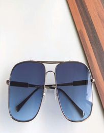 Jude FT0669 Hommes Bleu Gunmetal Double Top Bar Square Pilot Lunettes de soleil Sonnenbrille gafas de so lunettes de soleil design Nouveau avec Box2055074