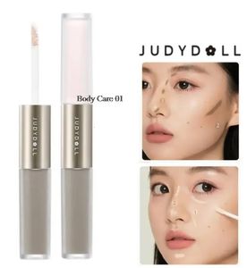 Judydoll Dual Head Highlighter Contouring Liquid Matte High Gloss Stick Shadow Relrimale kanaalneus mooie make -up 240426