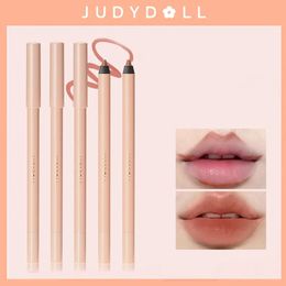 Judydoll lipliner Pen Matte Velvet Lip Line Crayon Terbe Forme de lèvre Repstick étanche à lèvres nues durables