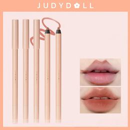 Judydoll lipliner Pen Matte Velvet Lip Line Crayon Terbe Forme de lèvre Repstick étanche à lèvres nude durables 240416