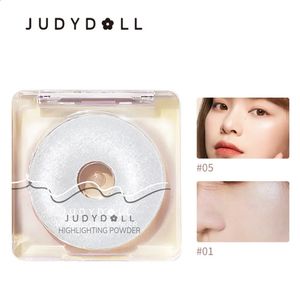 Judydoll Starlight mettant en évidence la poudre de maquillage lueur visage Contour miroitant la lumière de l'eau mettre en évidence la palette de cosmétiques 240202