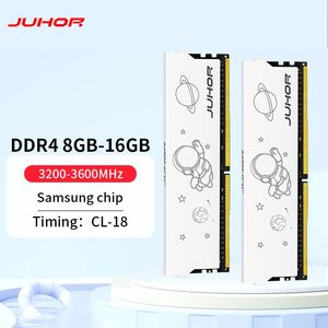 JUHOR Desktop Memory DDR4 8GB 16 GB 3200MHz 3600MHz 16GBX2 8GBX2 DIMM Memoria Rams 231221
