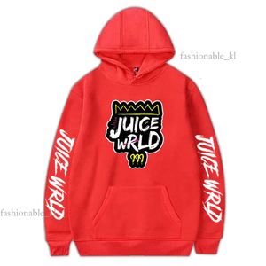 Juice Mens Sweatshirts Juice Wrld Sweat à capuche Harajuku Cool Style Sweat Streetshirt Student Casual Corée Version coréenne Fashion Taille XS4XL 801