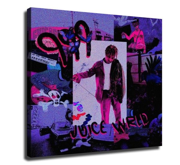 Juice WRLD Art musique rappeur affiche HD impression sur toile décor à la maison Art peinture sans cadre encadré 5714602