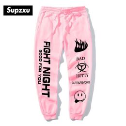 Juice Wrld's célèbre logo imprimé pantalons de survêtement pour femmes pantalons de survêtement de haute qualité à la mode et à la mode confortable décontracté pa303S