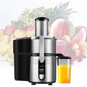 Máquina exprimidora Extractor centrífugo compacto conducto de alimentación para frutas y verduras fácil de limpiar sin BPA