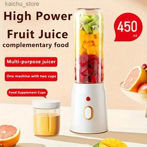 Juicers 10 lame portable fruit jus tasse fruit jus de fruit tasse automatique Small Juice Machine Smoothie Crushed Glass Food Prowear Y240418