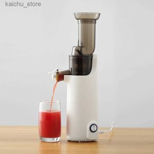 Juicers 120W Elektrische langzaam saphuishuishouden Koud Press Extractor Slak Juice Sinaasappel Celery Juicer Residus Juice Separation Fruit Juicers Y240418