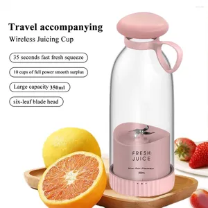 Sapcentrifuge 2024 350 ml Draagbare Juicer Blender Elektrische Fruit USB Opladen Citroen Oranje Sap Cup Keuken Thuis Gadgets