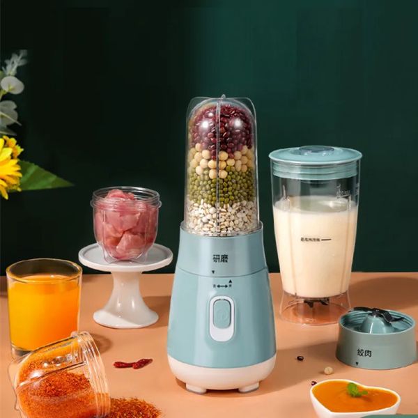 Juicers 220V électrique Juicer mini Médecin de céréales ménagers Médite Multi Multi Meat Grinder Baby Food Maker EU / AU / UK / US PLIG