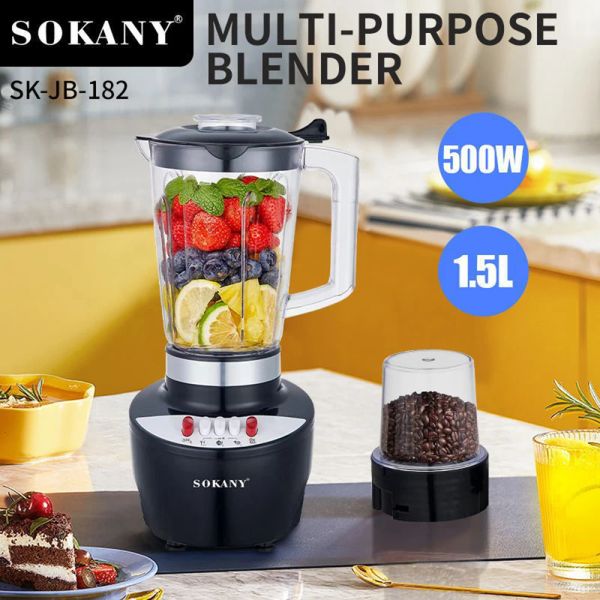 Juicers 220V SKJB182 Máquina de cocción Juicer Hogar Pequeña licuadora automática multifuncional