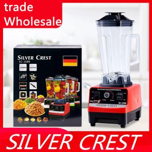 Juicers 4500W Blender Professional Heavy Duty Commercial Mixer Juicer Speed More Ice Smoothies Coffeies Coffeies Coffeies