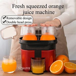 Juicers 500 ml elektrische citrus sinaasappel juicer squeezer citroenvruchten kauw machine extractor huishoudelijke fruitpers