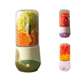 Juicers 500ML Portable Fruit Juicer Blender Électrique Smoothie Machine -Vert