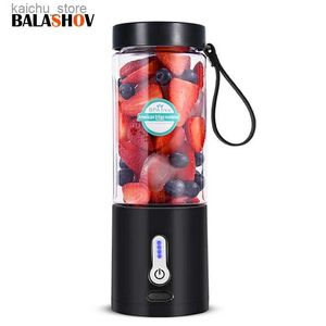 Japs 530 ml elektrisch draagbaar saphuizingshuisgebrek USB -oplaadbare sapmachine Kleine sappere abs Plastic Mini Juicer Blender Cup Y240418