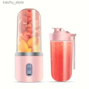 Juicers 6 lames USB USB JuiCer Juicer Juicer Juice tasse automatique Small Juicer Smoothie Bouxeur Ice Crushing Cup Y240418