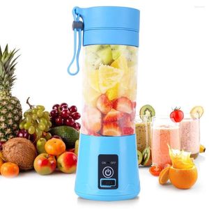 Juicers 6 Bladen Mini USB Draagbare Elektrische Fruitpers Smoothie Maker Blender