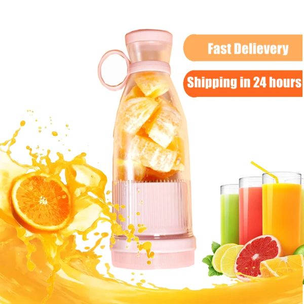 Juicers Anyufa 500ml Glass Fresh Juice Blender Mini Hand Food Prowepor Smoothie Blender Portable Electric Maker Maker Home Appliance