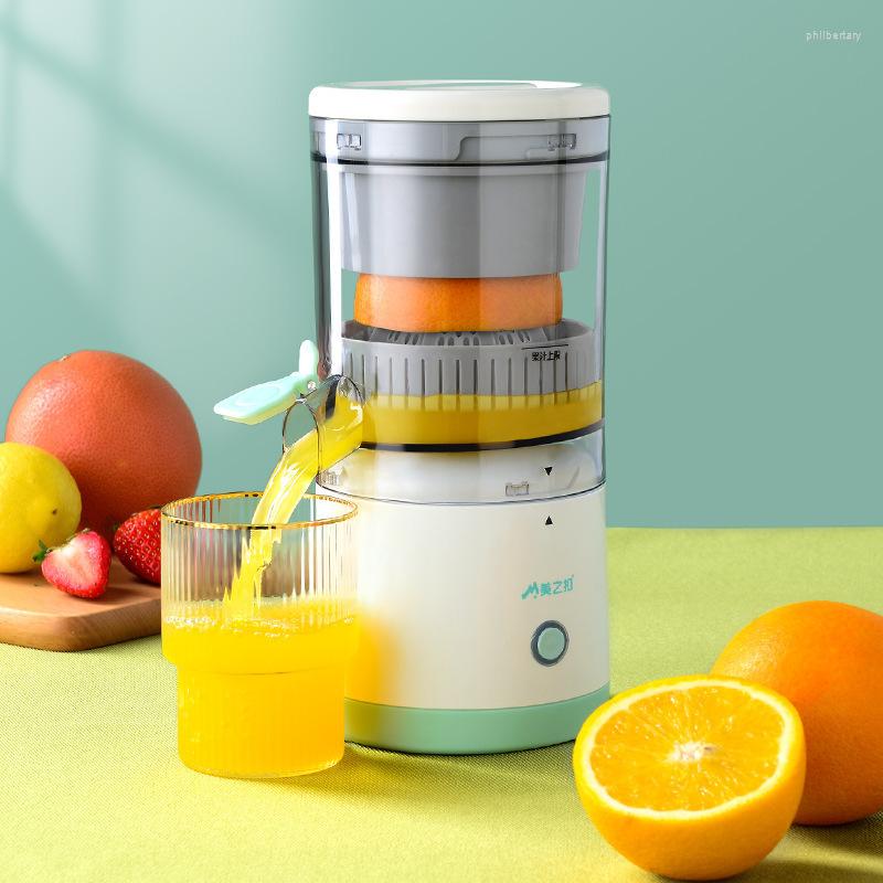 Juicers Automatic Orange Squeezer Lemon Citrus Juicer Trådlös färsk juice Extractor Portable Pressure Fruit Home