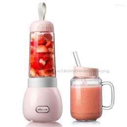 Juicers dragen Juicer LLJ-C04W1 Portable Household Electric Small Frited Water Cup