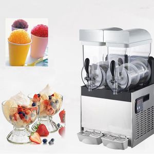 Juicers Commerciële Mini Slush Frozen Drink Machine 2 Tanks Margarita te koop