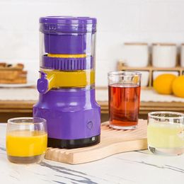 Juicers Electric Citrus JuiCer citrons citons Squeezer USB Rechargeable automatique 400 ml détachable pour les voyages à domicile