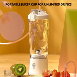 Juicers Elektrische Fruit Blender Cup Draagbare Juicer Mixer Tragbar Huishoudelijke Kleine Multifunctionele Licuadora Para Zumo