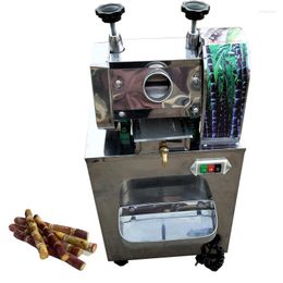 Juicers Elektrische suikerriet Juicer Machine High Effective Sugar Cane Extractor Squeezer for Commerce