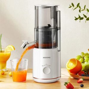 Juesos Jugo original Jugues Juicer Gran calibre Juicio Lento Fruta Vegetal Tornillo de vegetales Extractor de prensa fría Sprehiser Auticer