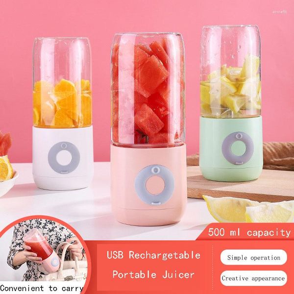 Presse-agrumes Portable sans fil pour célébrités d'internet, tasse de fruits à main, Mini mélangeur de jus frais, chargeur USB, petite Machine