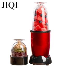 Juicers Jiqi multifonction électrique Juicer Mini Blender Blender Baby Aliments Milkshake Mixage de viande Machine à fruits de fruits