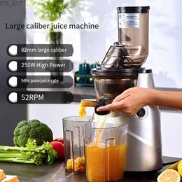 Juicers Juicer un presse-agrumes lent avec une mangeoire de 3,2 pouces utilisé pour les presse-agrumes froids de fruits et légumes riches en nutrimentsL2403