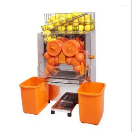 Juicers Juicer elektrische oranje citroen knijpen voedsel van voedingskwaliteit materiaal getypte filterdoos duurzame persmachine roestvrijstalen commercial