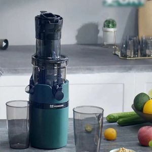 Juiceurs grand calibre Slow Juiceer Vis à froid Extracteur de scories Juice Séparation filtrac