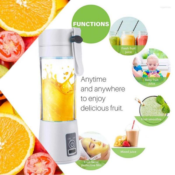 Exprimidores de vaso para batidos, extractores de frutas con USB, recargable, eléctrico, portátil, Mini accesorios de cocina, zumo