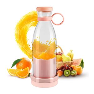 Juicers MIni Portable Electric Juicer 6 Blades Shake Smoothie Orange Lemon Blender USB Charging Fruit Mixer Fresh Squeezer Machine 230616