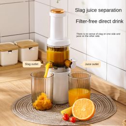 Juicers mini langzame sapperschroef koude druk extractor gepatenteerd filterfree elektrisch fruit groentes sap machine modelleportable