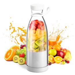Juicers Nieuwe draagbare blender fles Juicer USB oplaadbare shake cup blender antioxidant multifunctionele persoonlijke mini -mixer