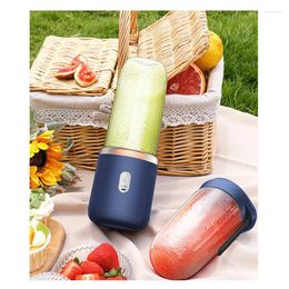 Juicers draagbare blender 400 ml elektrische vruchtenjuicemaker